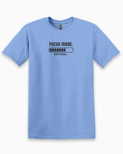 ADHD Focus Mode Buffering Tee-Carolina Blue-Neurodiversity, ADHD & Autism Awareness & Acceptance T-Shirt by Daily Bloom