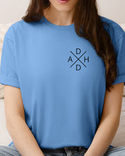 ADHD Cross Tee-Neurodiversity, ADHD & Autism Awareness & Acceptance T-Shirt by Daily Bloom