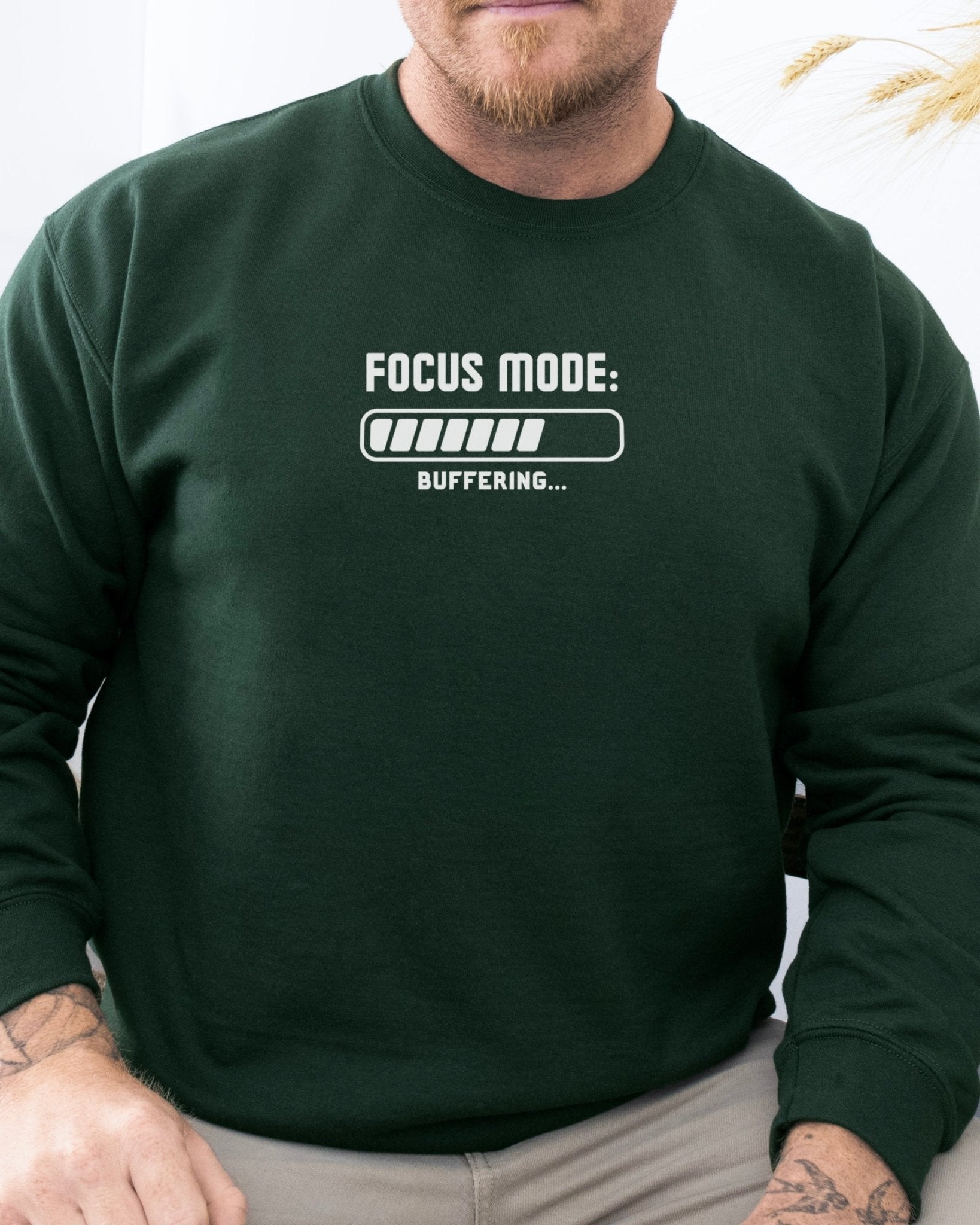 Autism Sweatshirt - ADHD Focus Mode Buffering Sweatshirt - Daily Bloom
