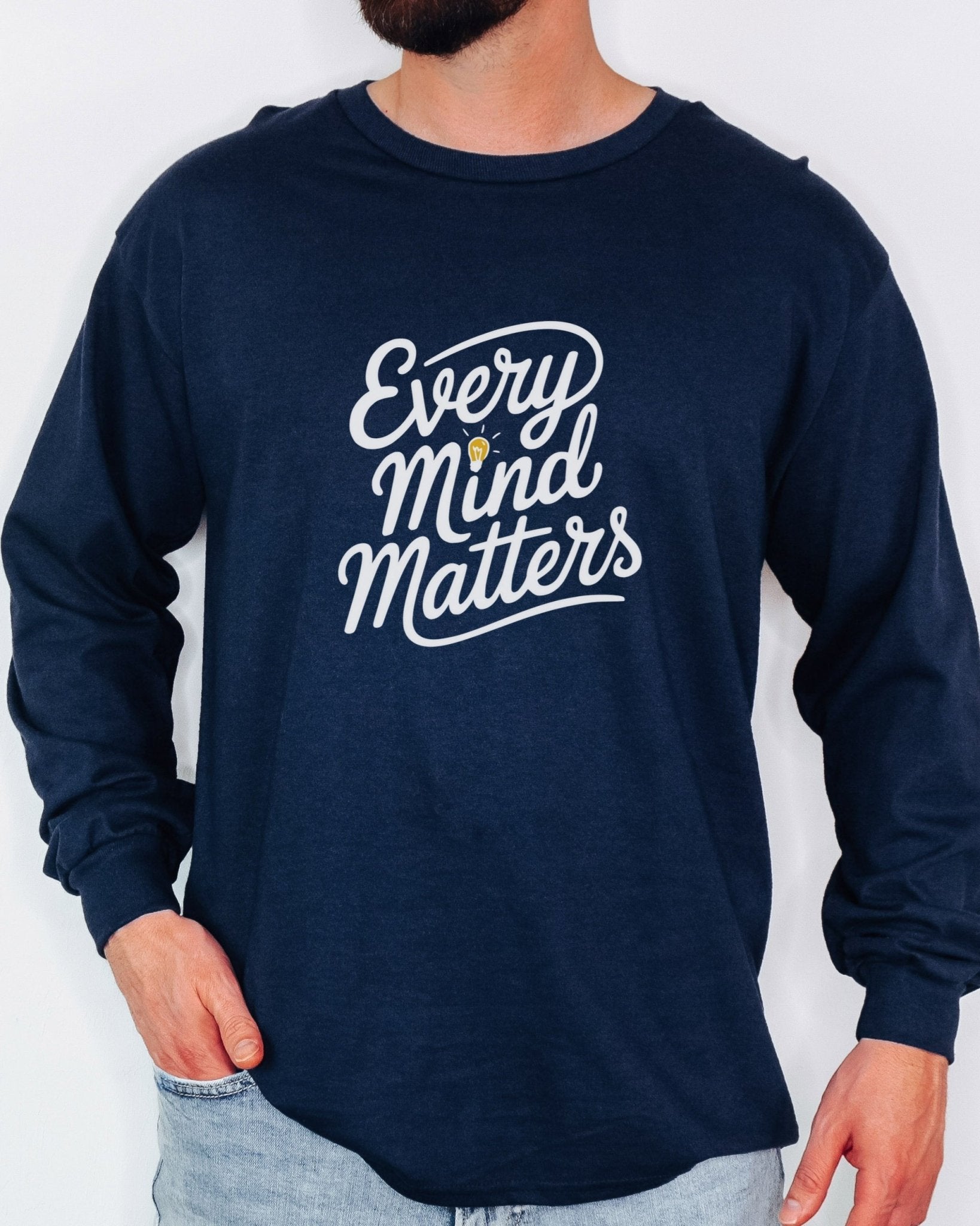 Autism Long - sleeve - Every Mind Matters Long Sleeve T-Shirt - Daily Bloom