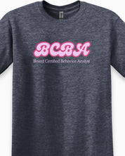 BCBA Groovy Tee-Neurodiversity, ADHD & Autism Awareness & Acceptance T-Shirt by Daily Bloom
