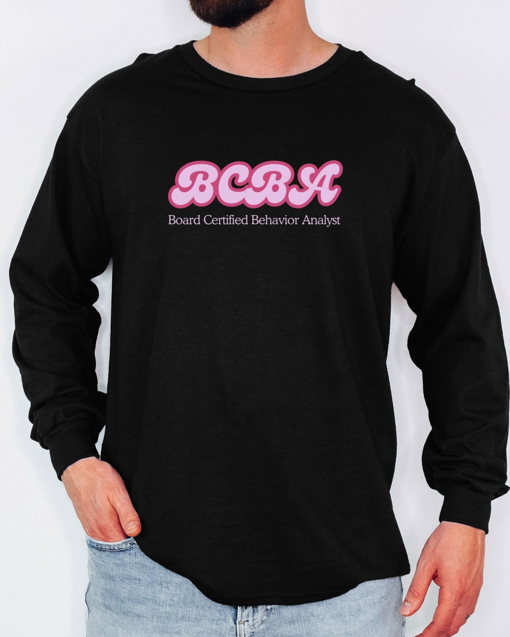 Autism Long - sleeve - BCBA Groovy Long Sleeve T-Shirt - Daily Bloom