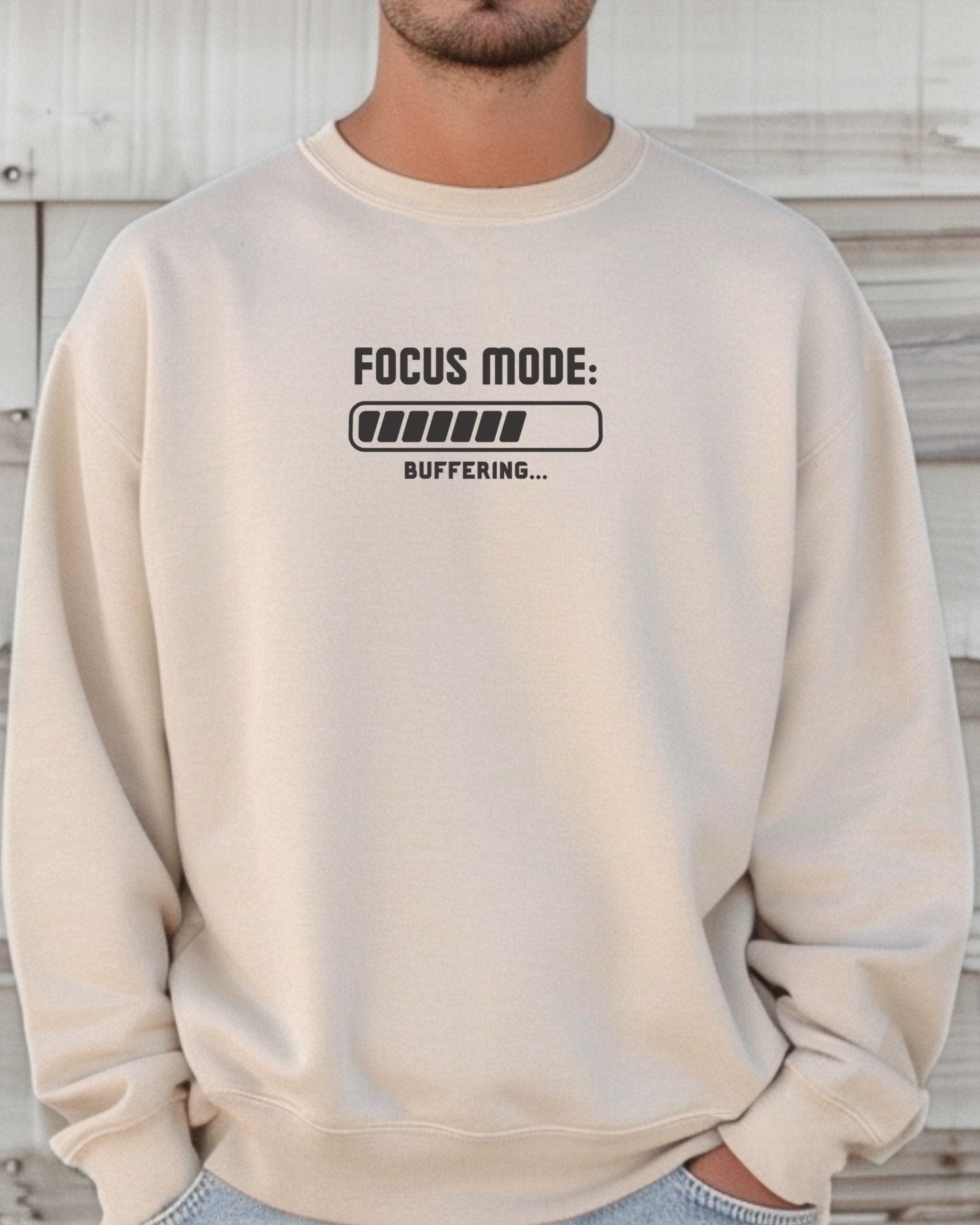 ADHD Focus Mode Buffering Sweatshirt