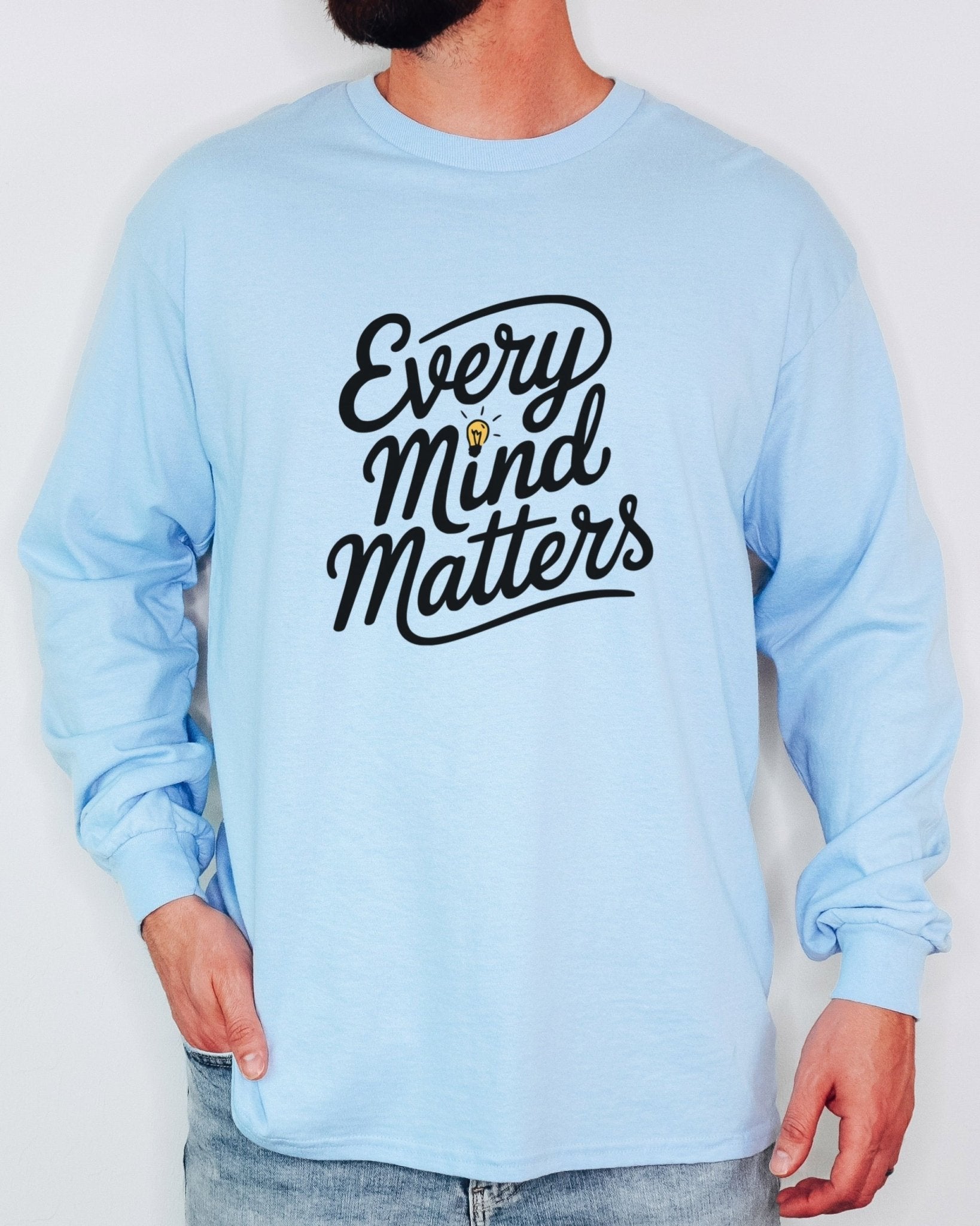 Autism Long - sleeve - Every Mind Matters Long Sleeve T-Shirt - Daily Bloom