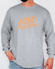 ADHD Acceptance Grunge Style Long Sleeve T-Shirt