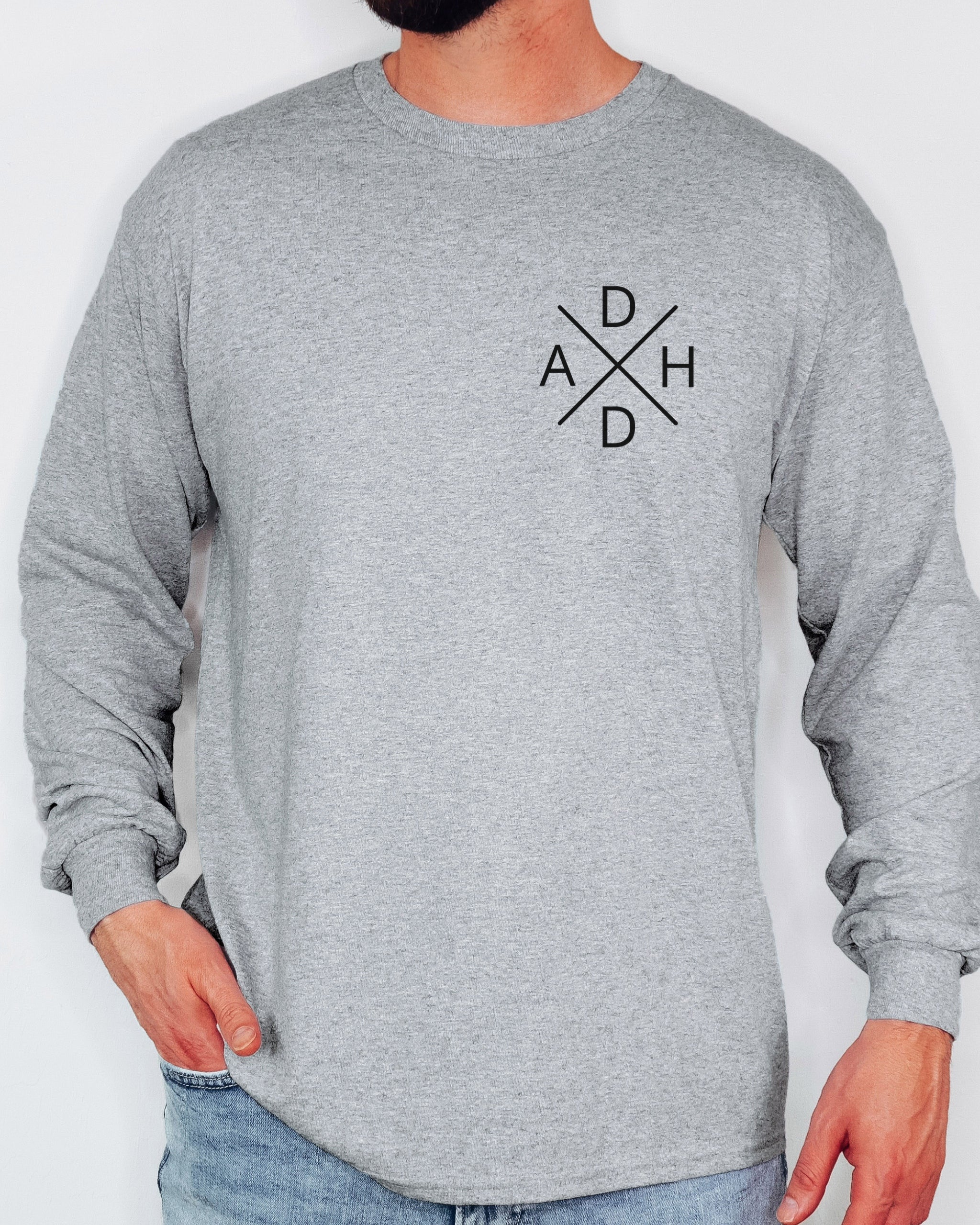 ADHD Cross Long Sleeve T-Shirt