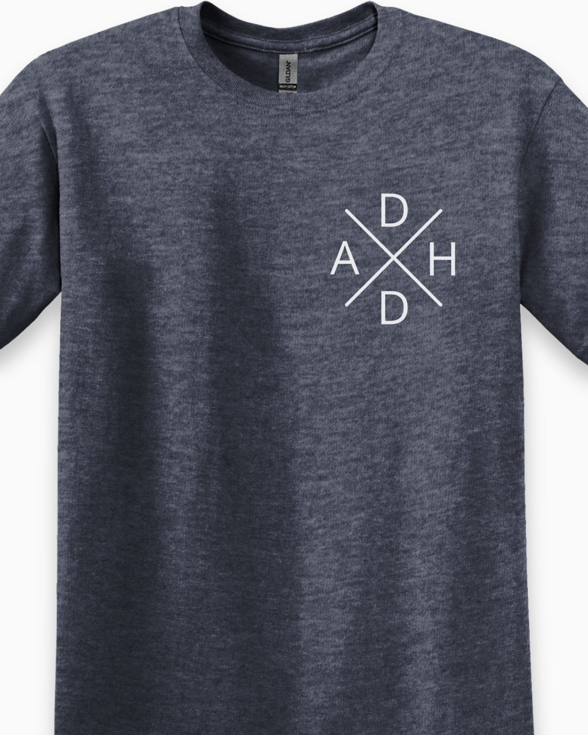 ADHD Cross Tee-Neurodiversity, ADHD & Autism Awareness & Acceptance T-Shirt by Daily Bloom
