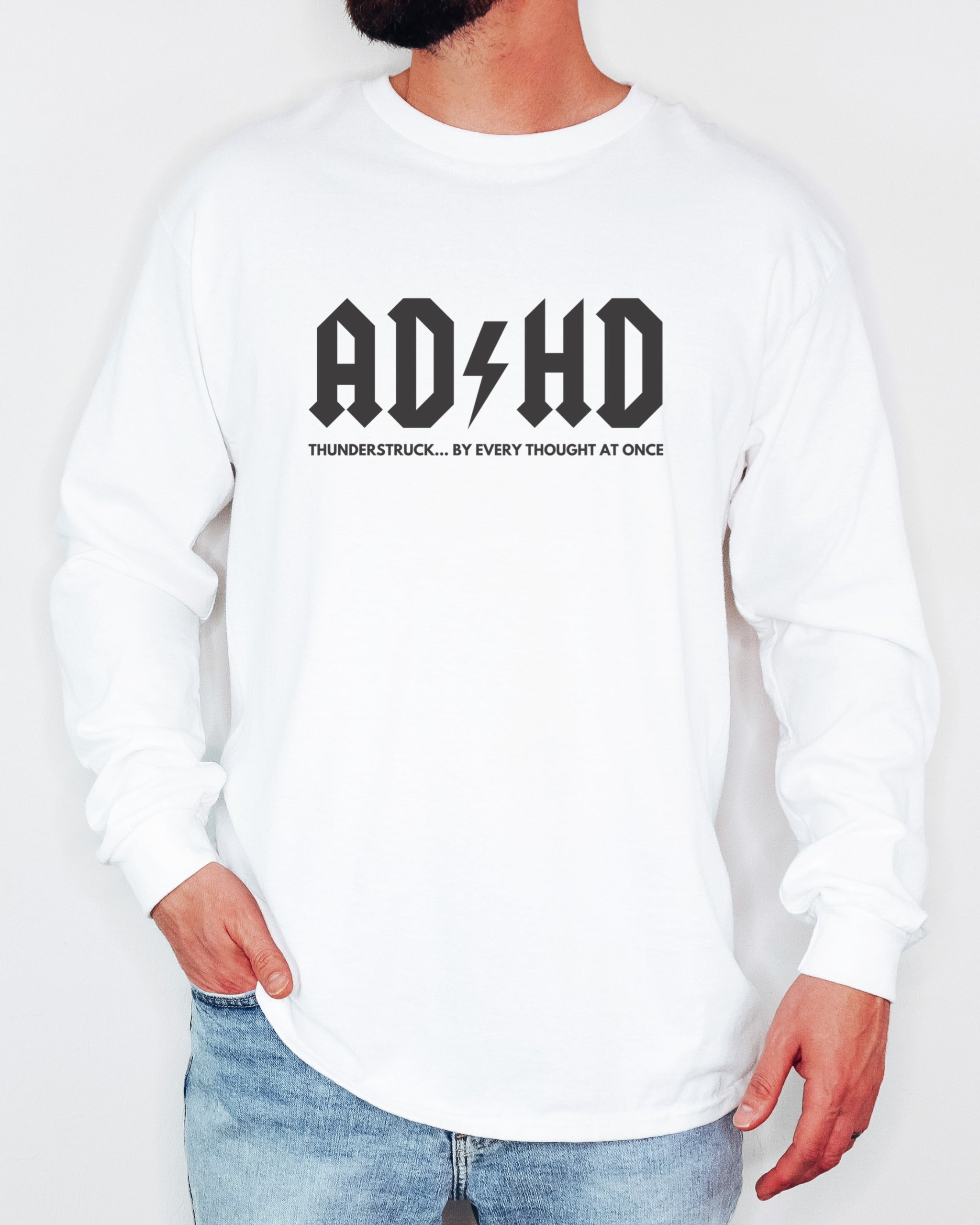 AD/HD Thunderstruck Long Sleeve T-Shirt