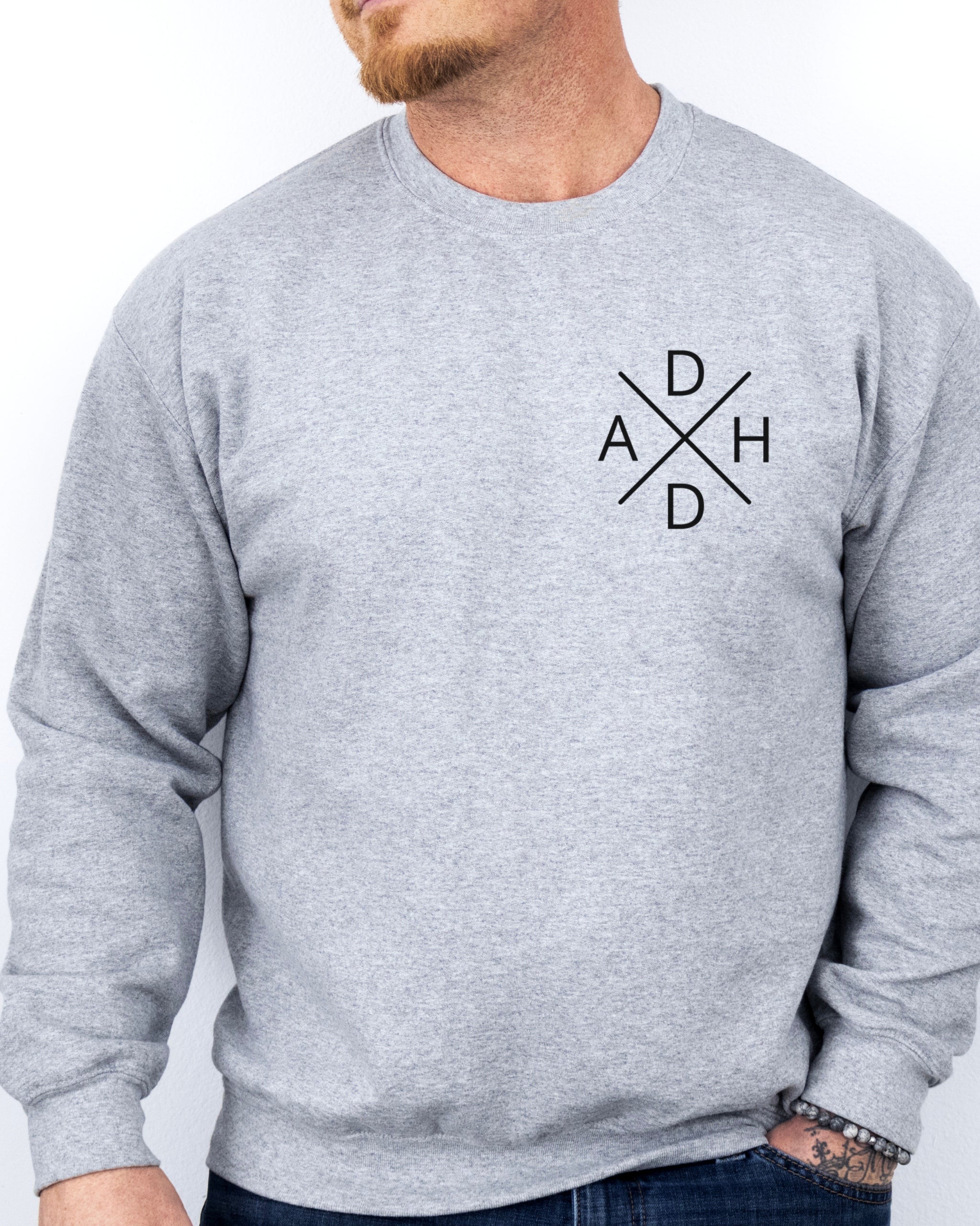 ADHD Cross Sweatshirt