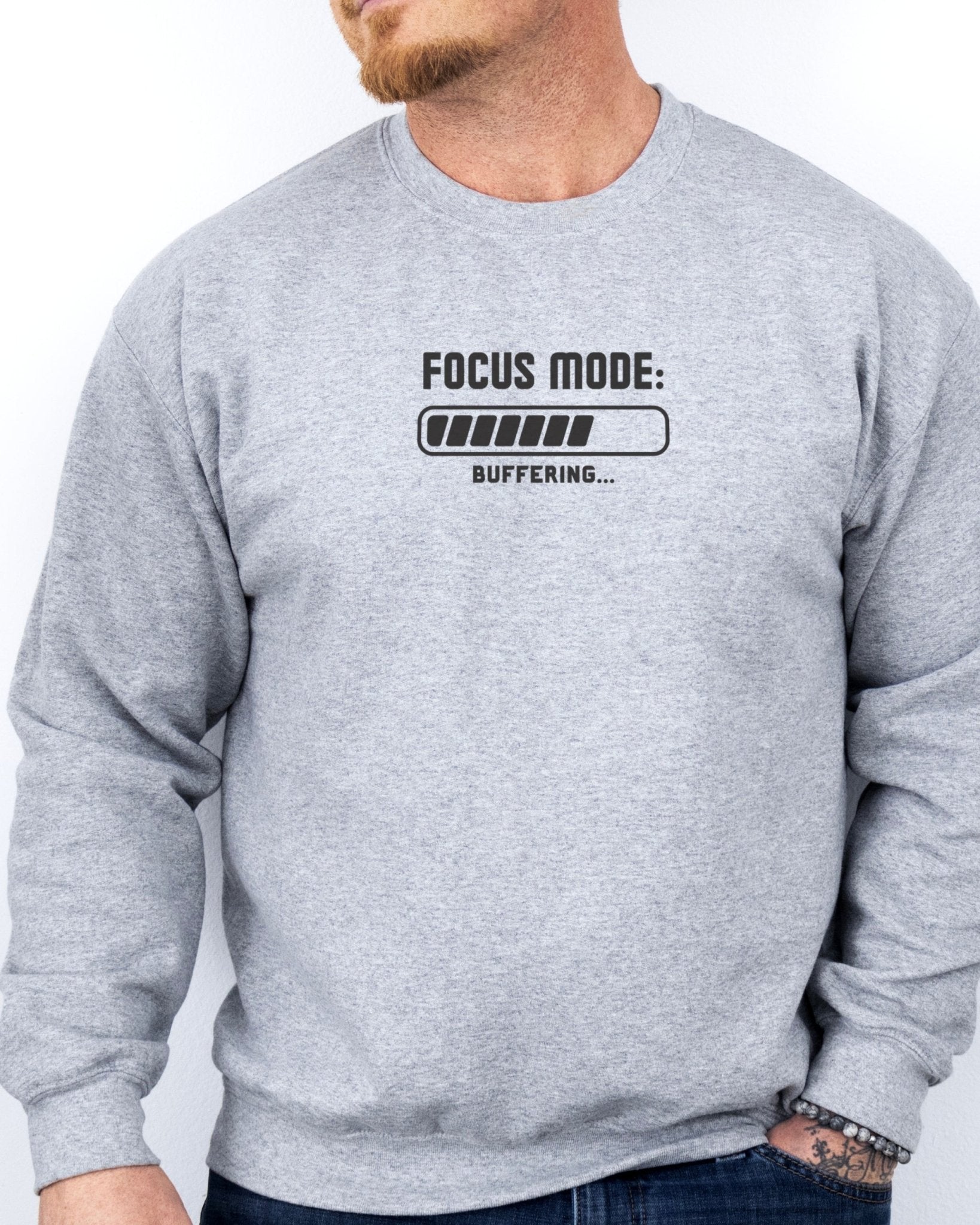Autism Sweatshirt - ADHD Focus Mode Buffering Sweatshirt - Daily Bloom