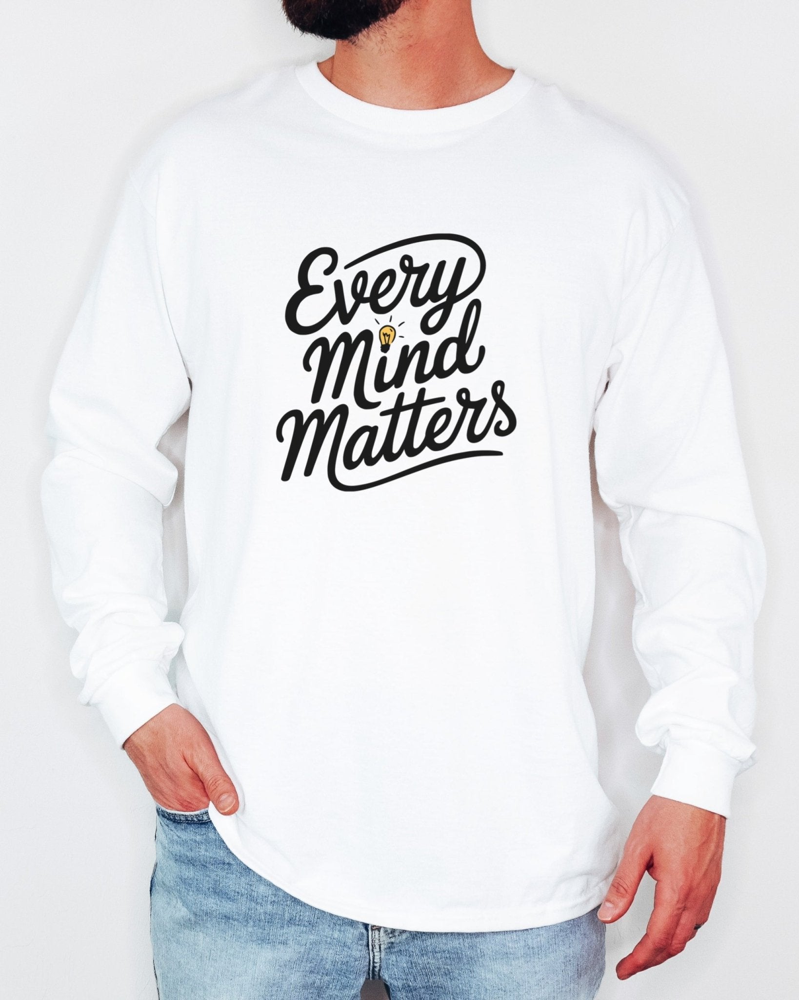 Autism Long - sleeve - Every Mind Matters Long Sleeve T-Shirt - Daily Bloom