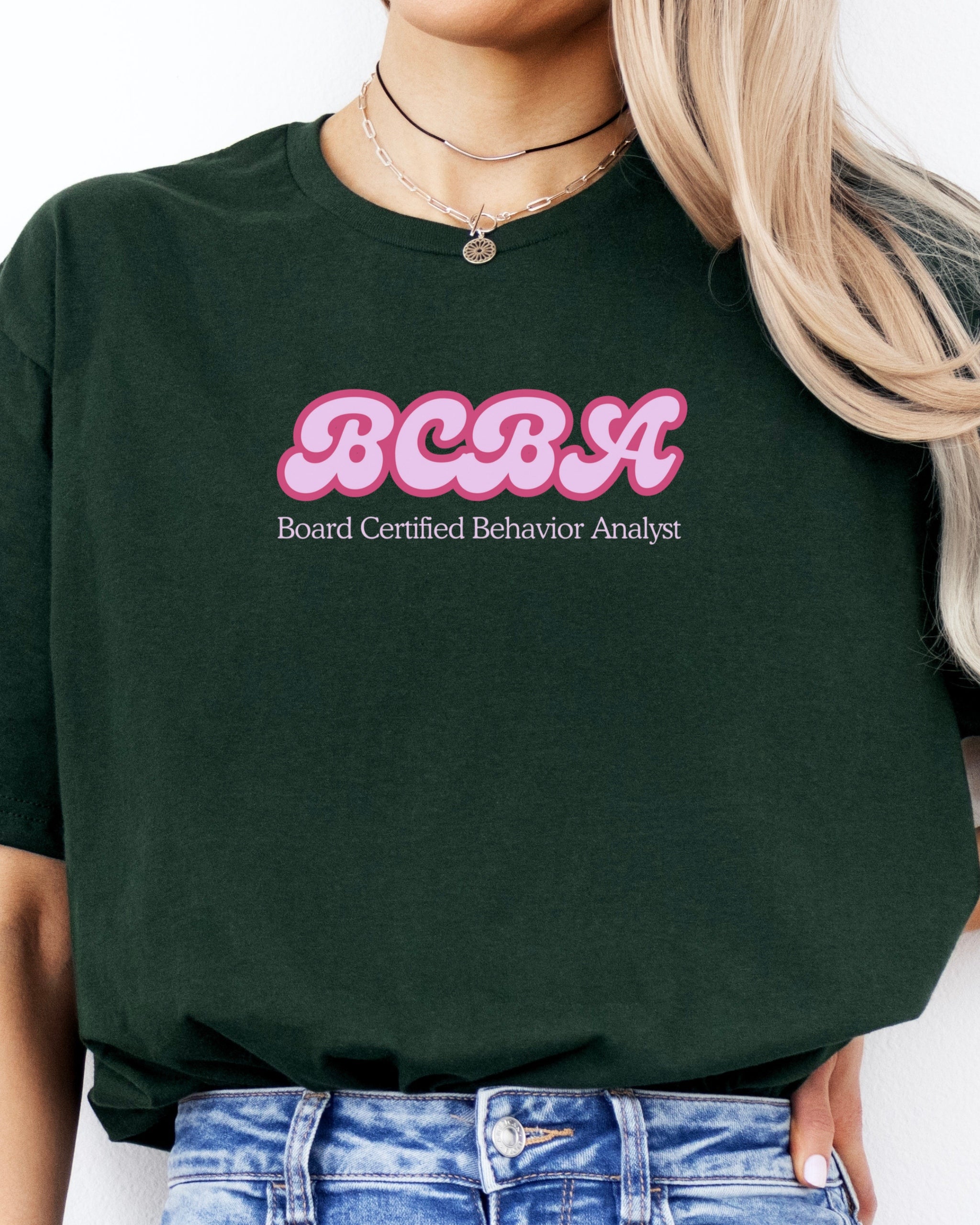 BCBA Groovy Tee-Neurodiversity, ADHD & Autism Awareness & Acceptance T-Shirt by Daily Bloom