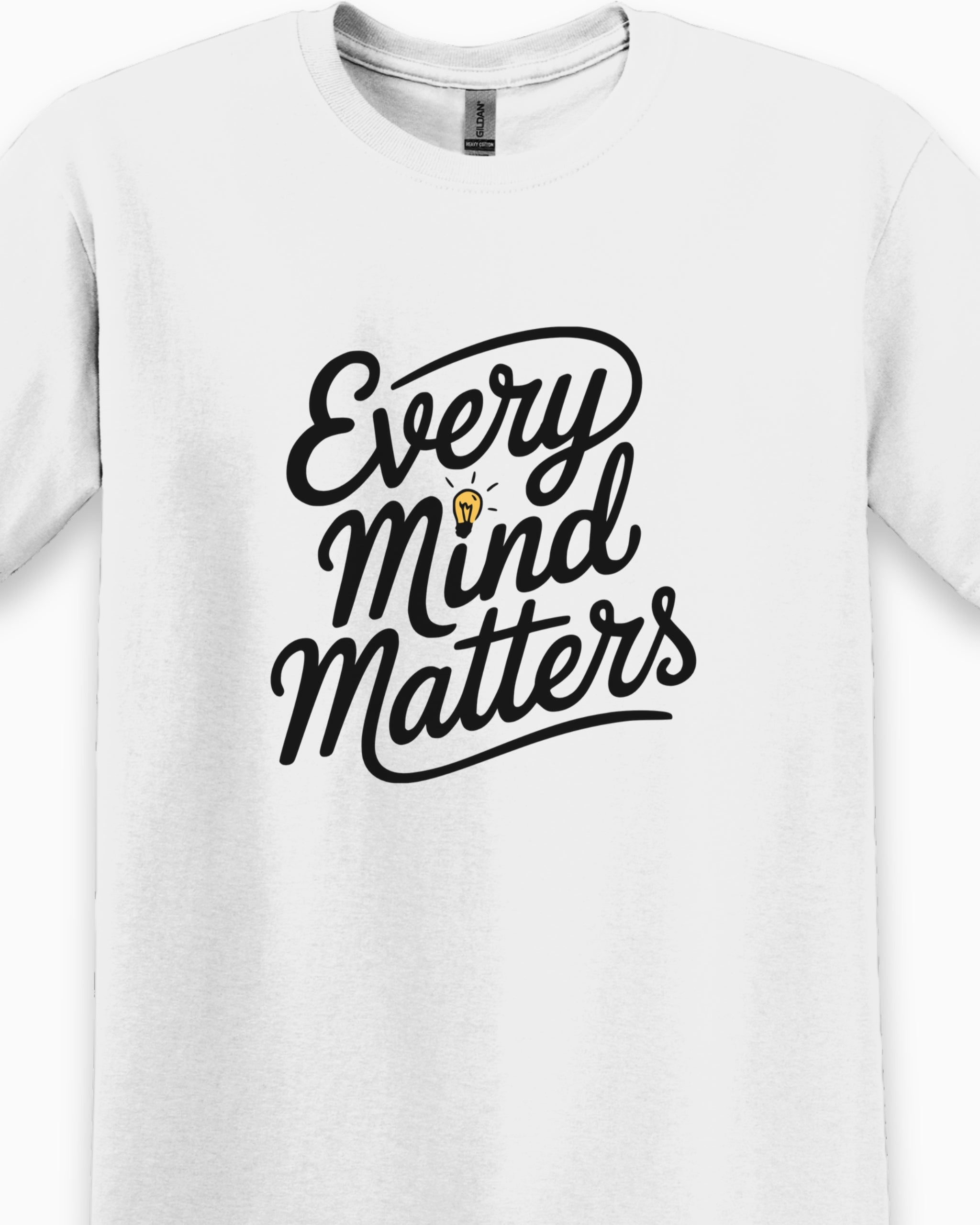 Every Mind Matters Tee-Neurodiversity, ADHD & Autism Awareness & Acceptance T-Shirt by Daily Bloom