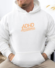 ADHD Acceptance Grunge Style Hoodie
