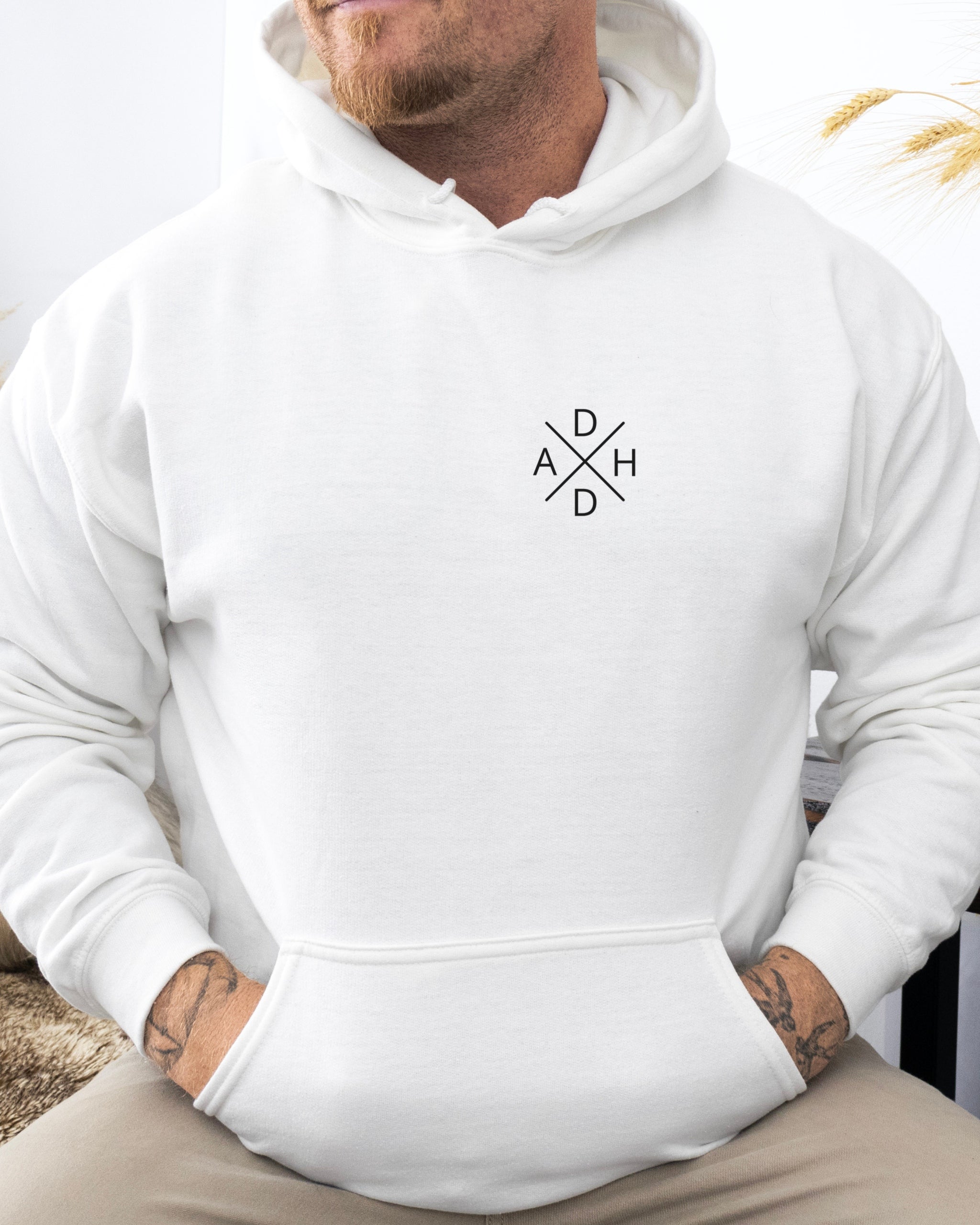 ADHD Cross Hoodie