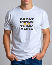 Great Minds Don't Think Alike Tee-Neurodiversity, ADHD & Autism Awareness & Acceptance T-Shirt by Daily Bloom