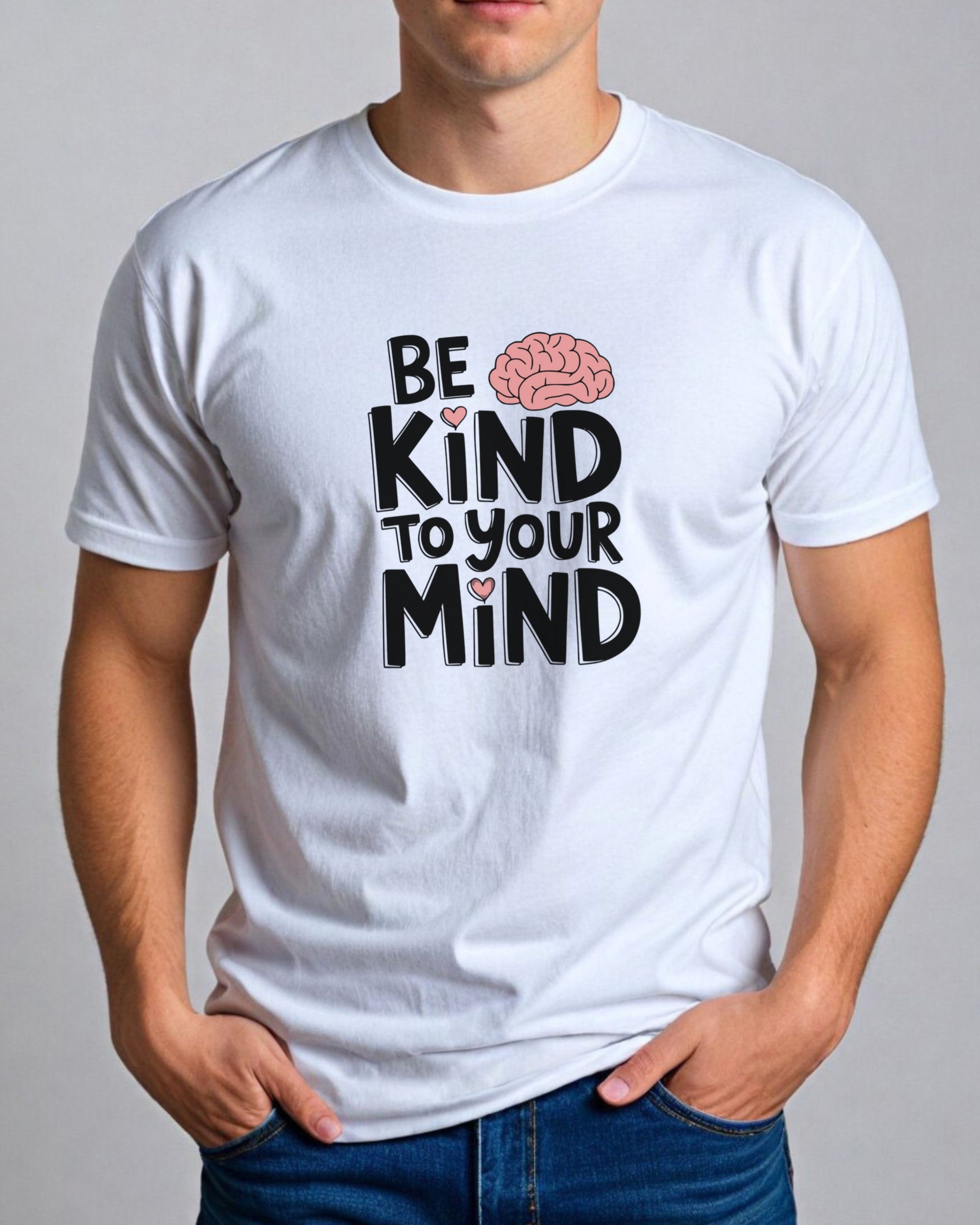 Be Kind to Your Mind Tee-Neurodiversity, ADHD & Autism Awareness & Acceptance T-Shirt by Daily Bloom