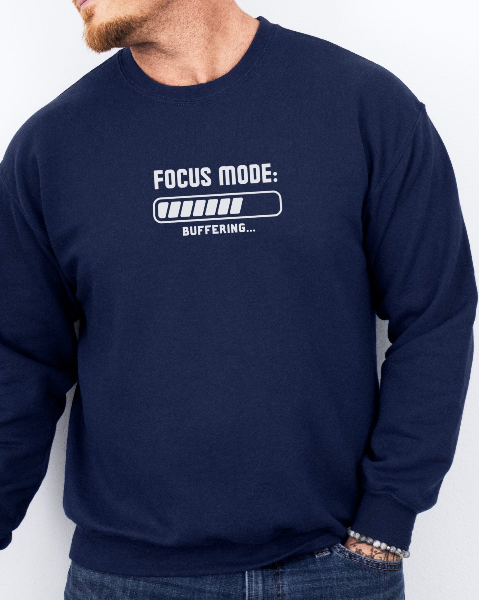 Autism Sweatshirt - ADHD Focus Mode Buffering Sweatshirt - Daily Bloom