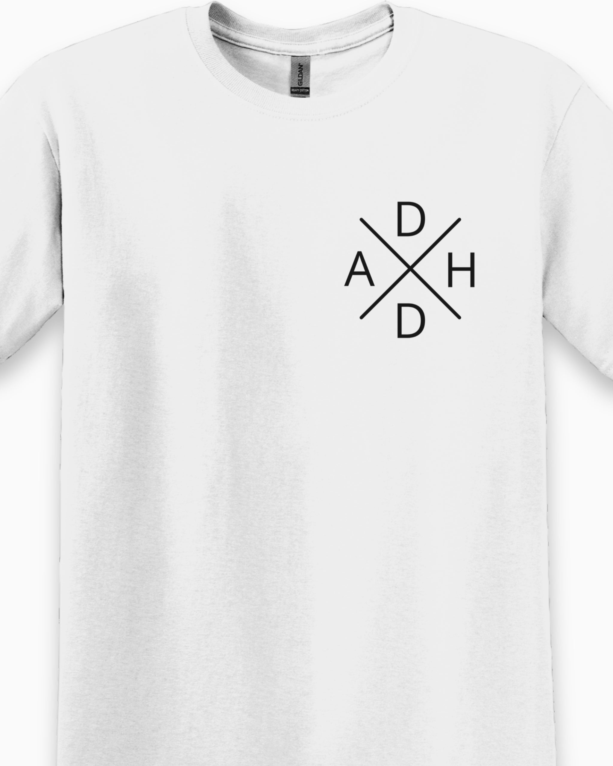 ADHD Cross Tee-Neurodiversity, ADHD & Autism Awareness & Acceptance T-Shirt by Daily Bloom