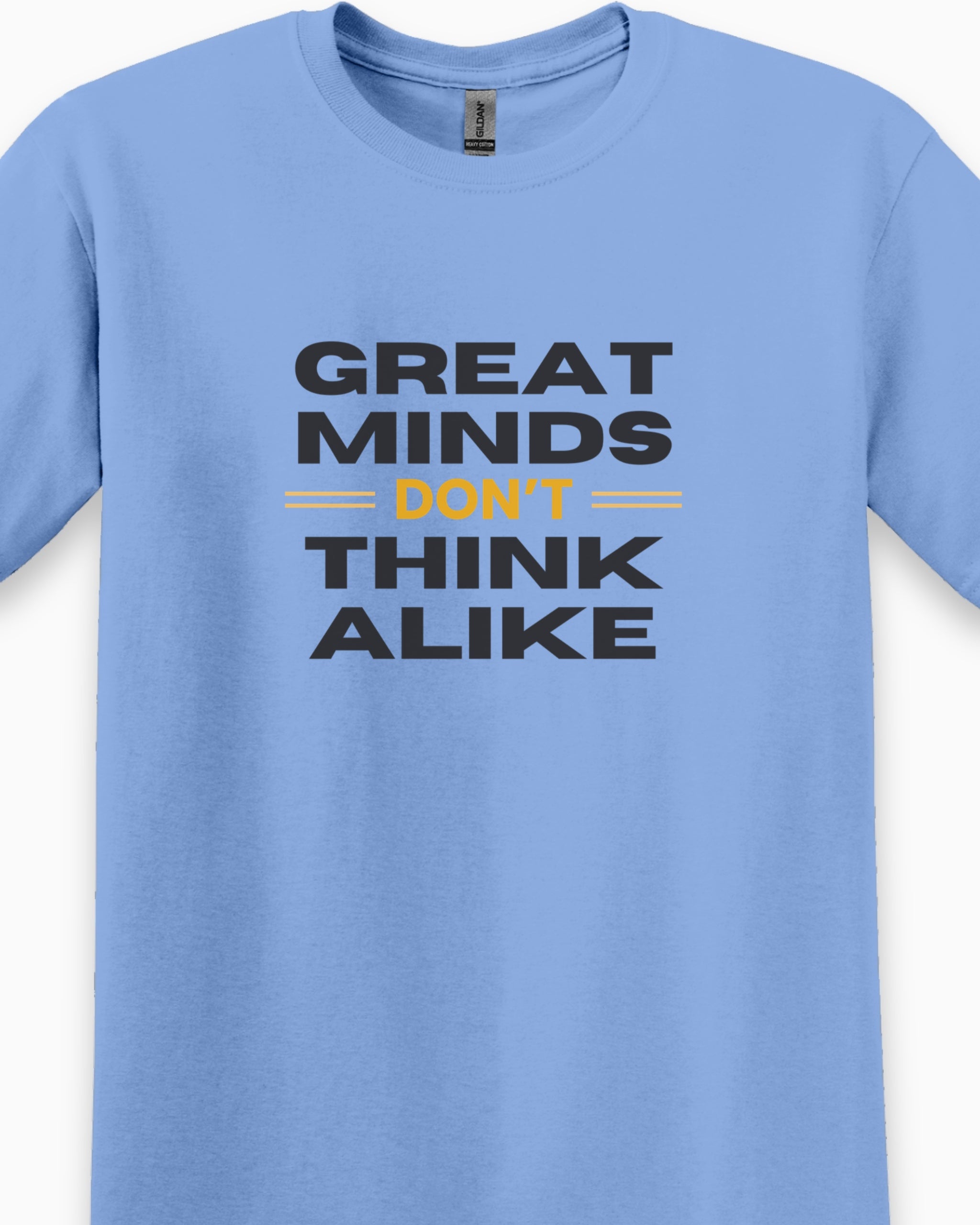 Great Minds Don't Think Alike Tee-Neurodiversity, ADHD & Autism Awareness & Acceptance T-Shirt by Daily Bloom