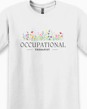 Occupational Therapist Floral Tee-Neurodiversity, ADHD & Autism Awareness & Acceptance T-Shirt by Daily Bloom
