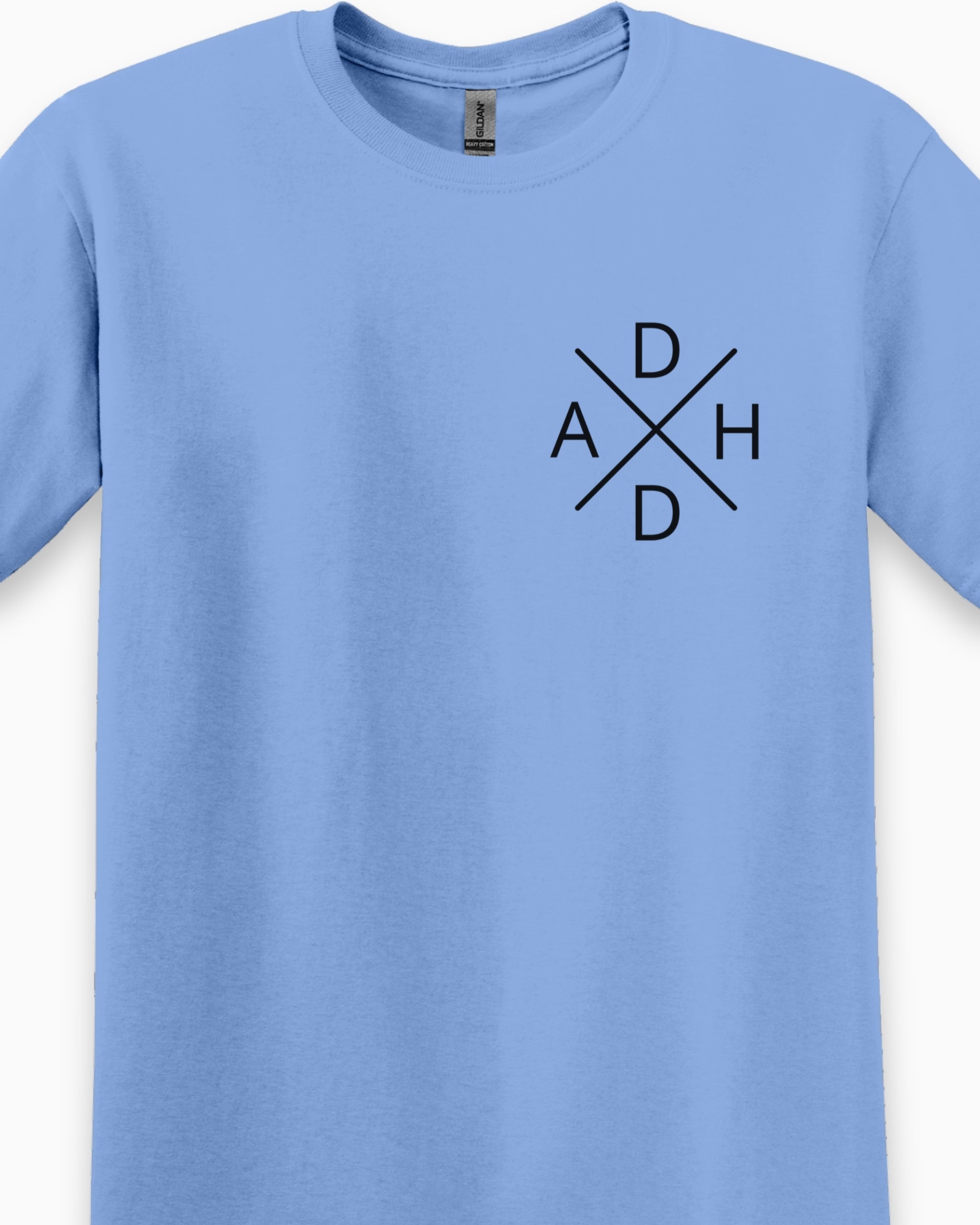 ADHD Cross Tee-Neurodiversity, ADHD & Autism Awareness & Acceptance T-Shirt by Daily Bloom