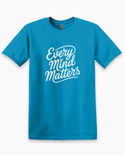 Every Mind Matters Tee-Sapphire-Neurodiversity, ADHD & Autism Awareness & Acceptance T-Shirt by Daily Bloom