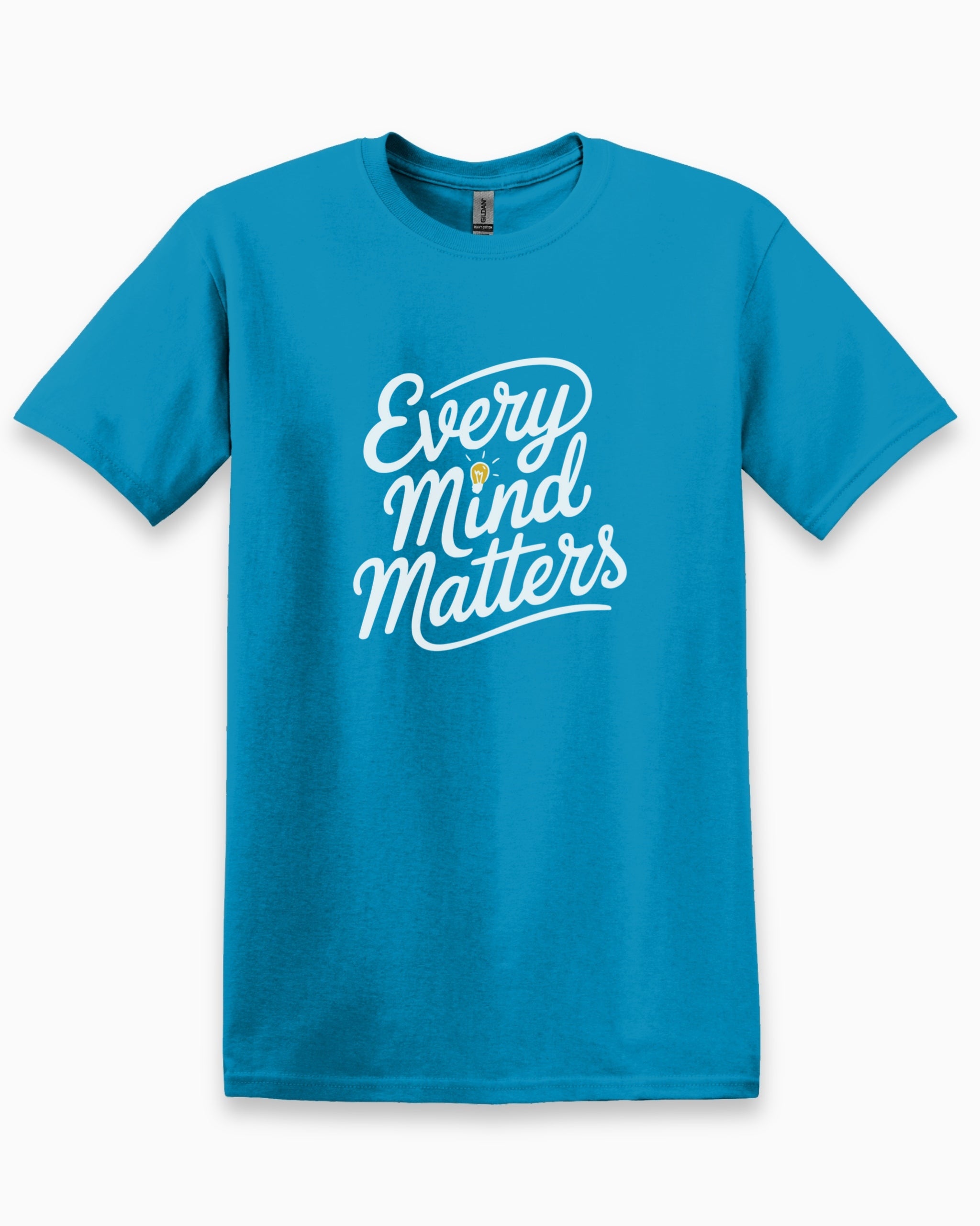 Every Mind Matters Tee-Sapphire-Neurodiversity, ADHD & Autism Awareness & Acceptance T-Shirt by Daily Bloom