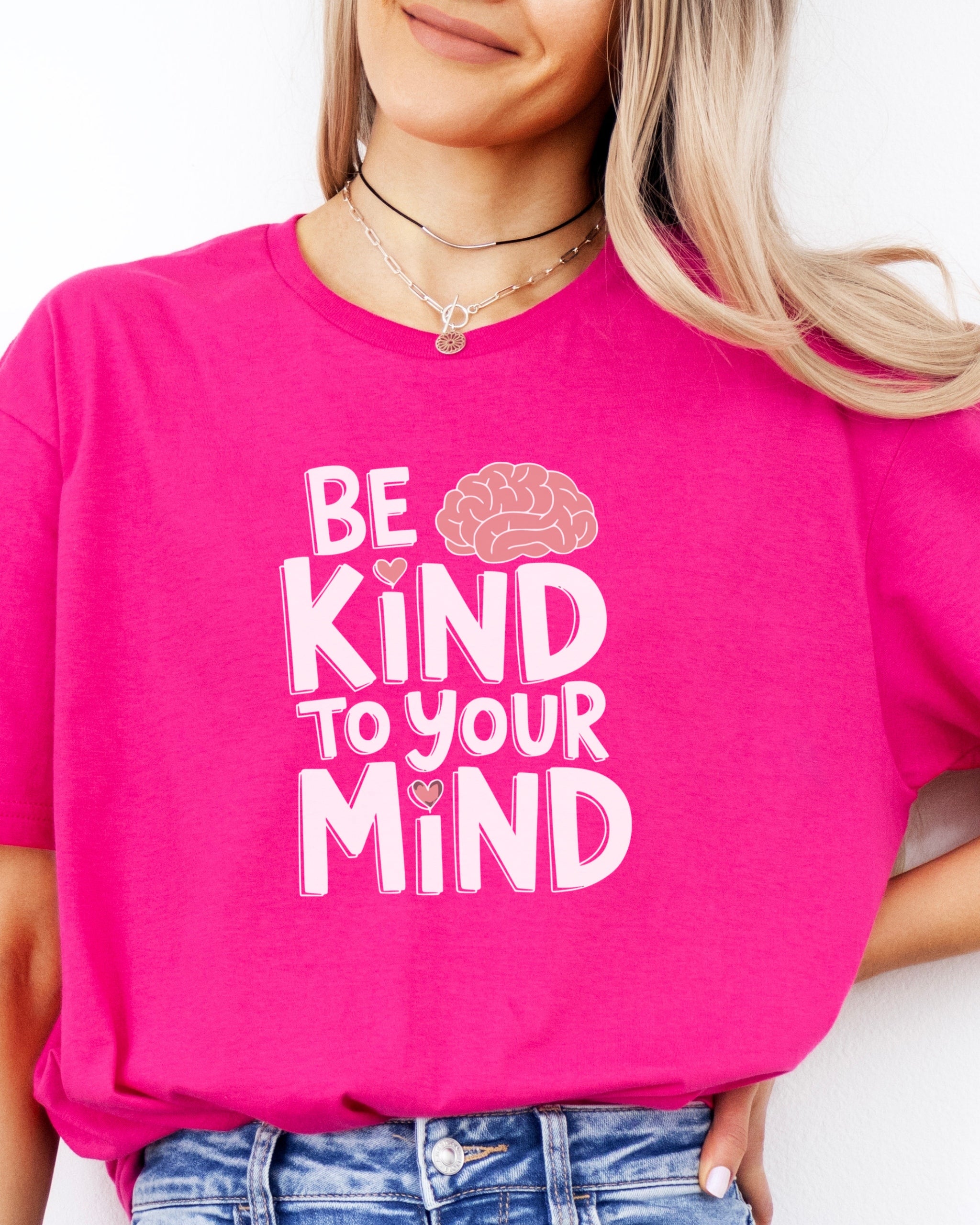 Be Kind to Your Mind Tee-Neurodiversity, ADHD & Autism Awareness & Acceptance T-Shirt by Daily Bloom