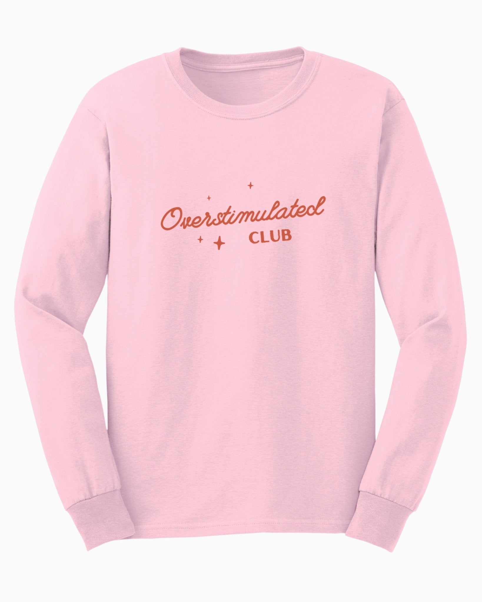 Autism Long - sleeve - Overstimulated Club Long Sleeve T-Shirt - Daily Bloom