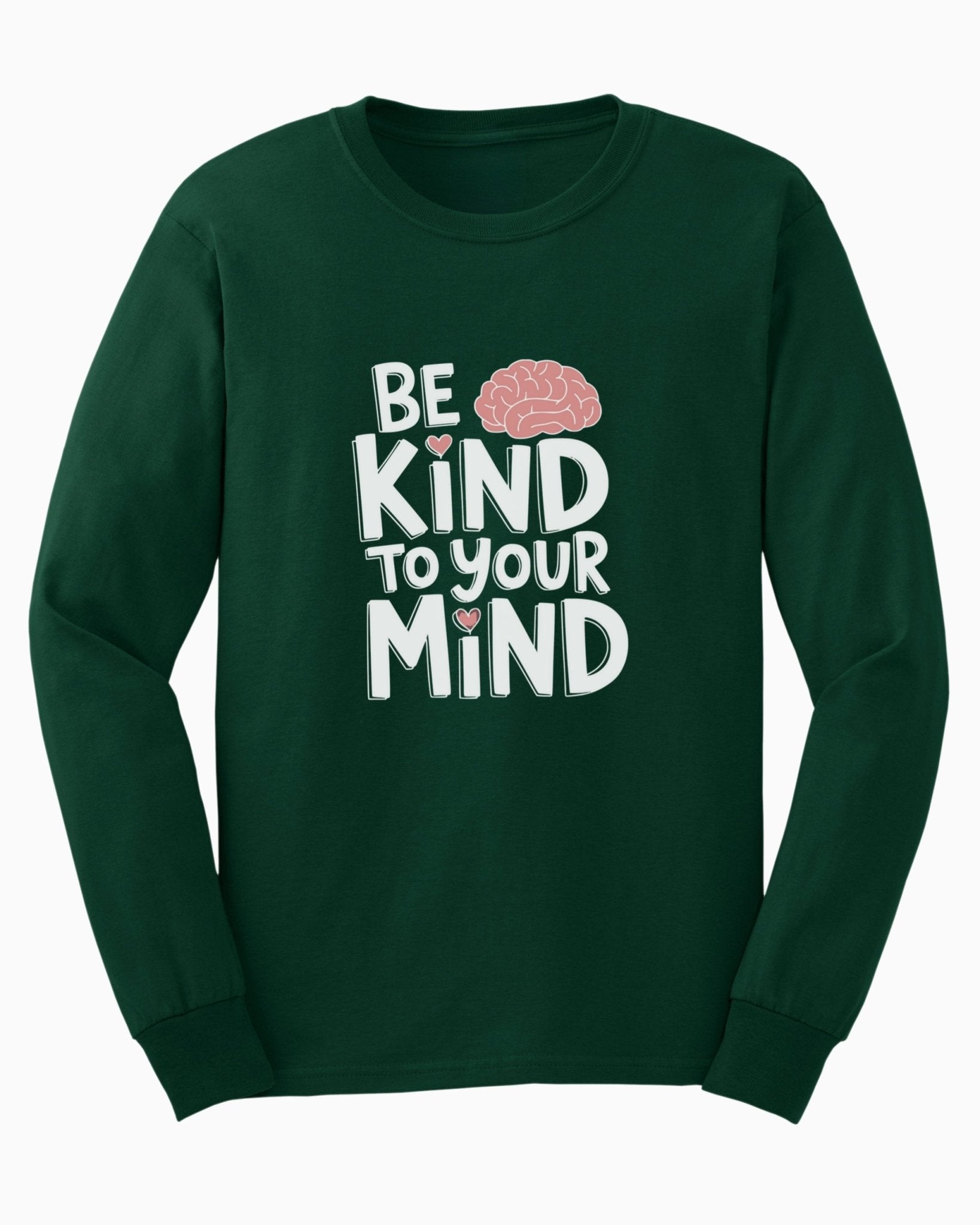 Autism Long - sleeve - Be Kind to Your Mind Long Sleeve T-Shirt - Daily Bloom