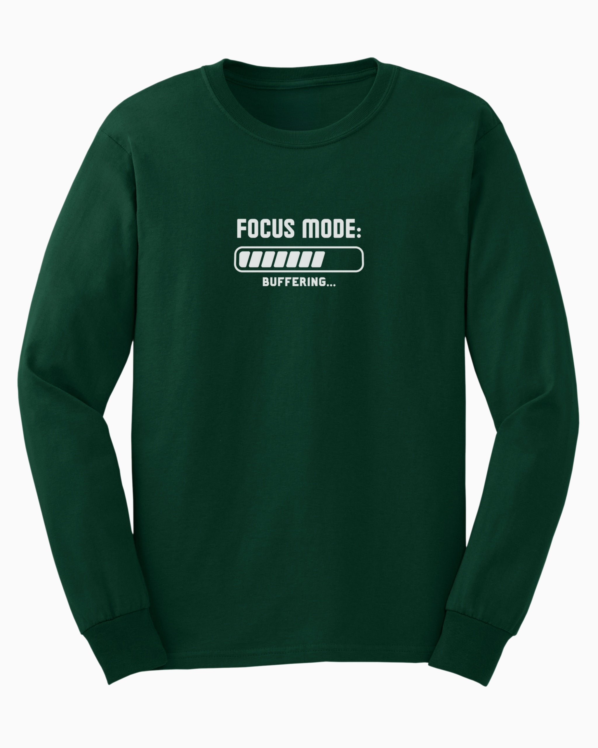 ADHD Focus Mode Buffering Long Sleeve T-Shirt