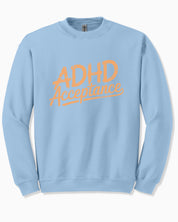 ADHD Acceptance Grunge Style Sweatshirt