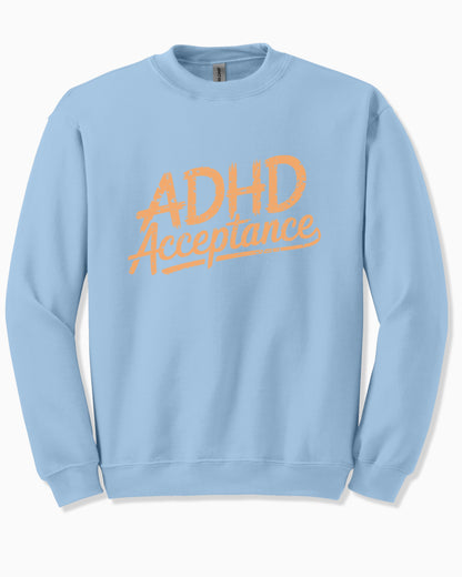ADHD Acceptance Grunge Style Sweatshirt
