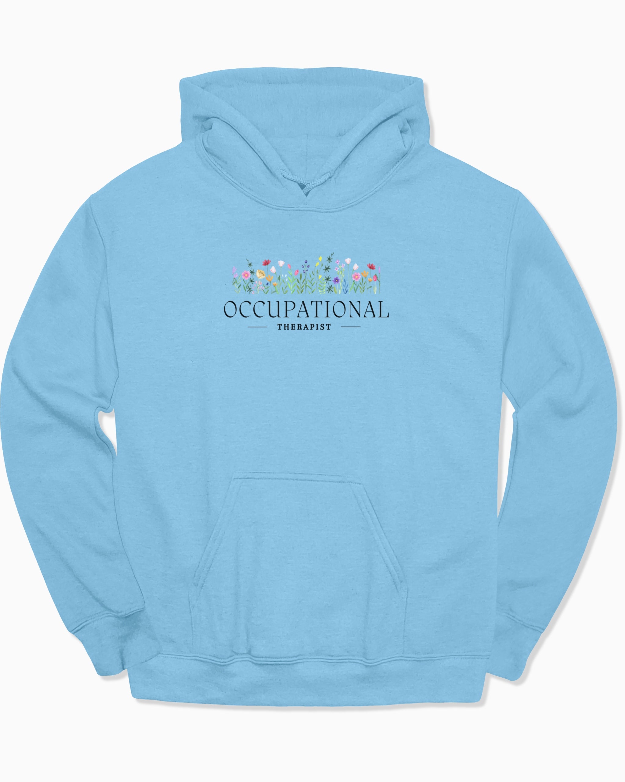 Occupational Therapist Floral Hoodie
