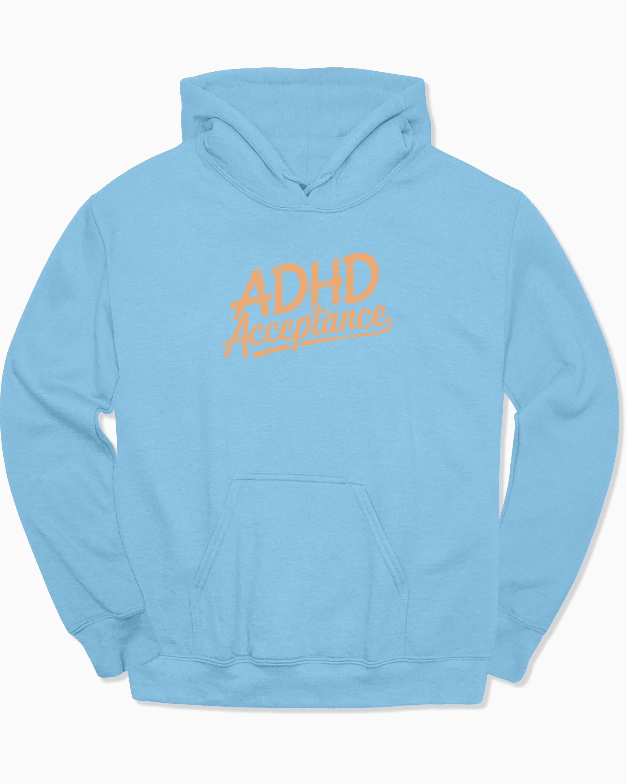 ADHD Acceptance Grunge Style Hoodie