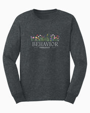 Behavior Therapist Floral Long Sleeve T-Shirt