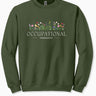 Autism Sweatshirt - Occupational Therapist Floral Sweatshirt - Daily Bloom