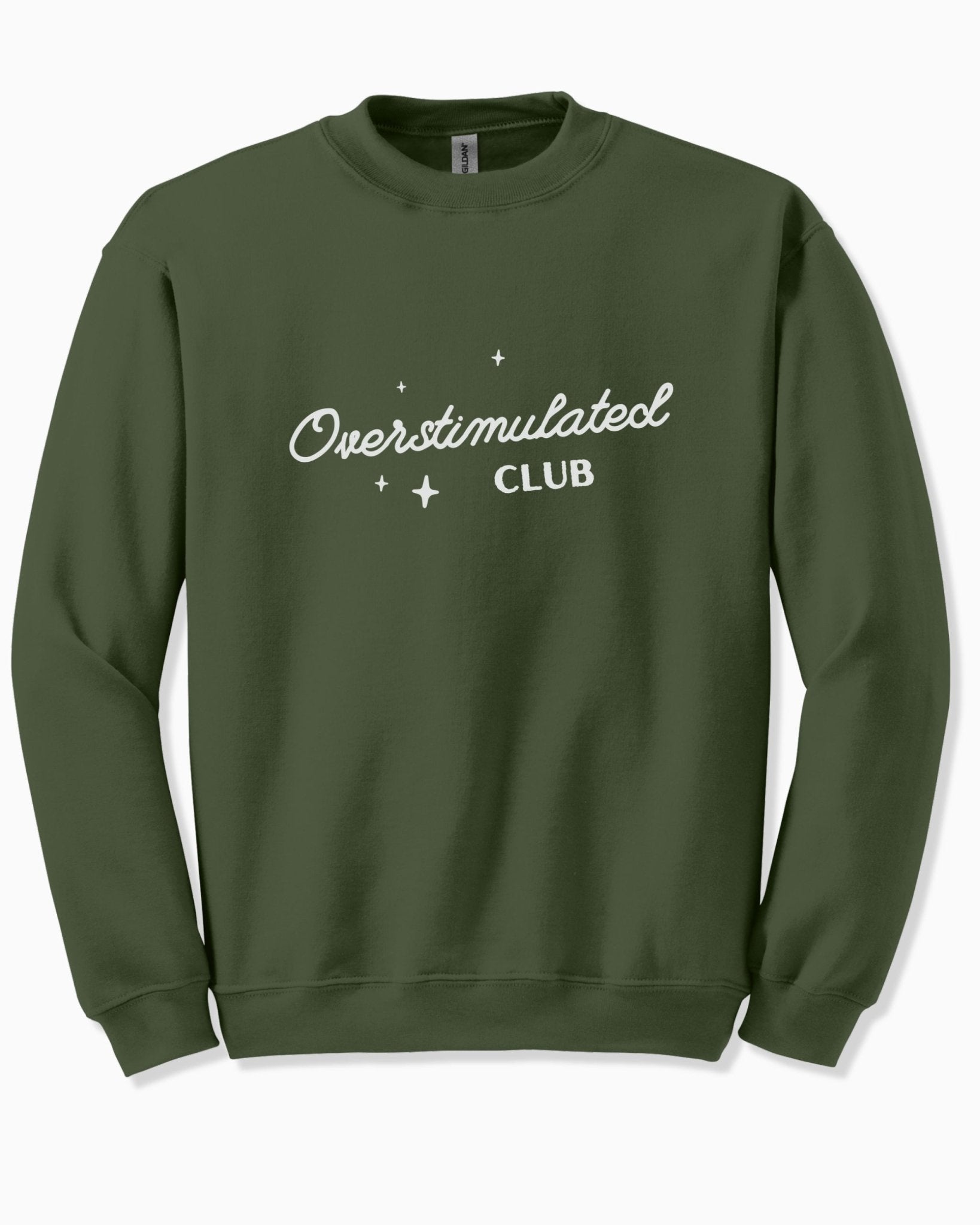 Autism Sweatshirt - Overstimulated Club Sweatshirt - Daily Bloom