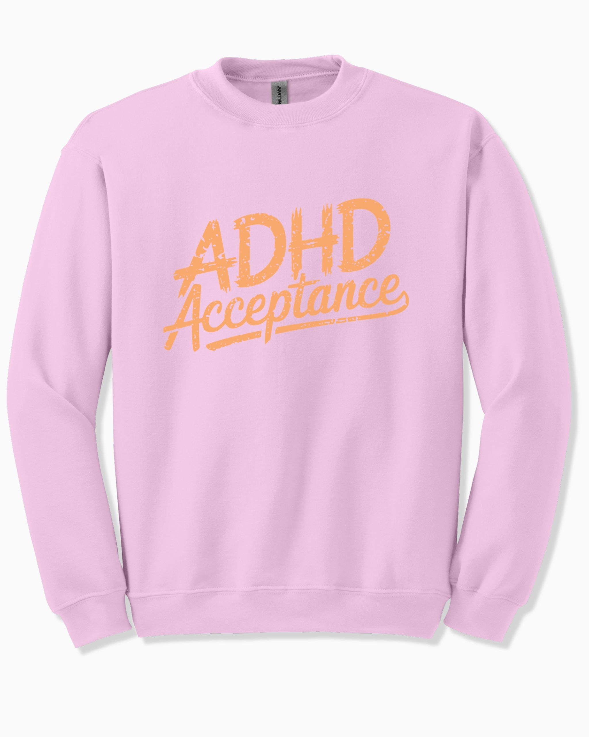 ADHD Acceptance Grunge Style Sweatshirt