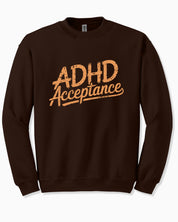 ADHD Acceptance Grunge Style Sweatshirt