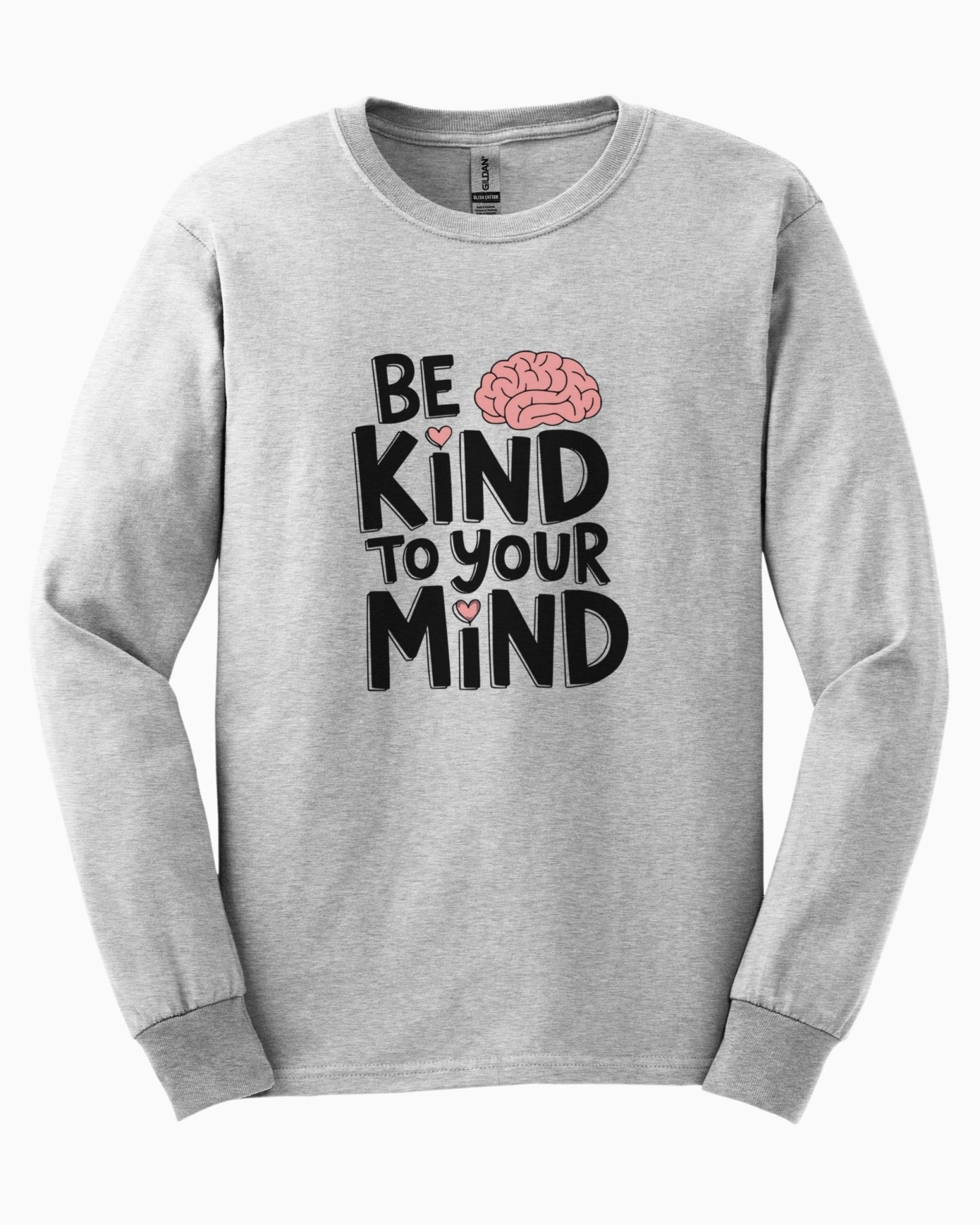 Autism Long - sleeve - Be Kind to Your Mind Long Sleeve T-Shirt - Daily Bloom