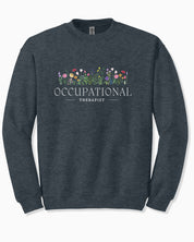 Occupational Therapist Floral Sweatshirt