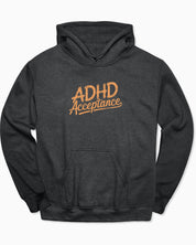 ADHD Acceptance Grunge Style Hoodie