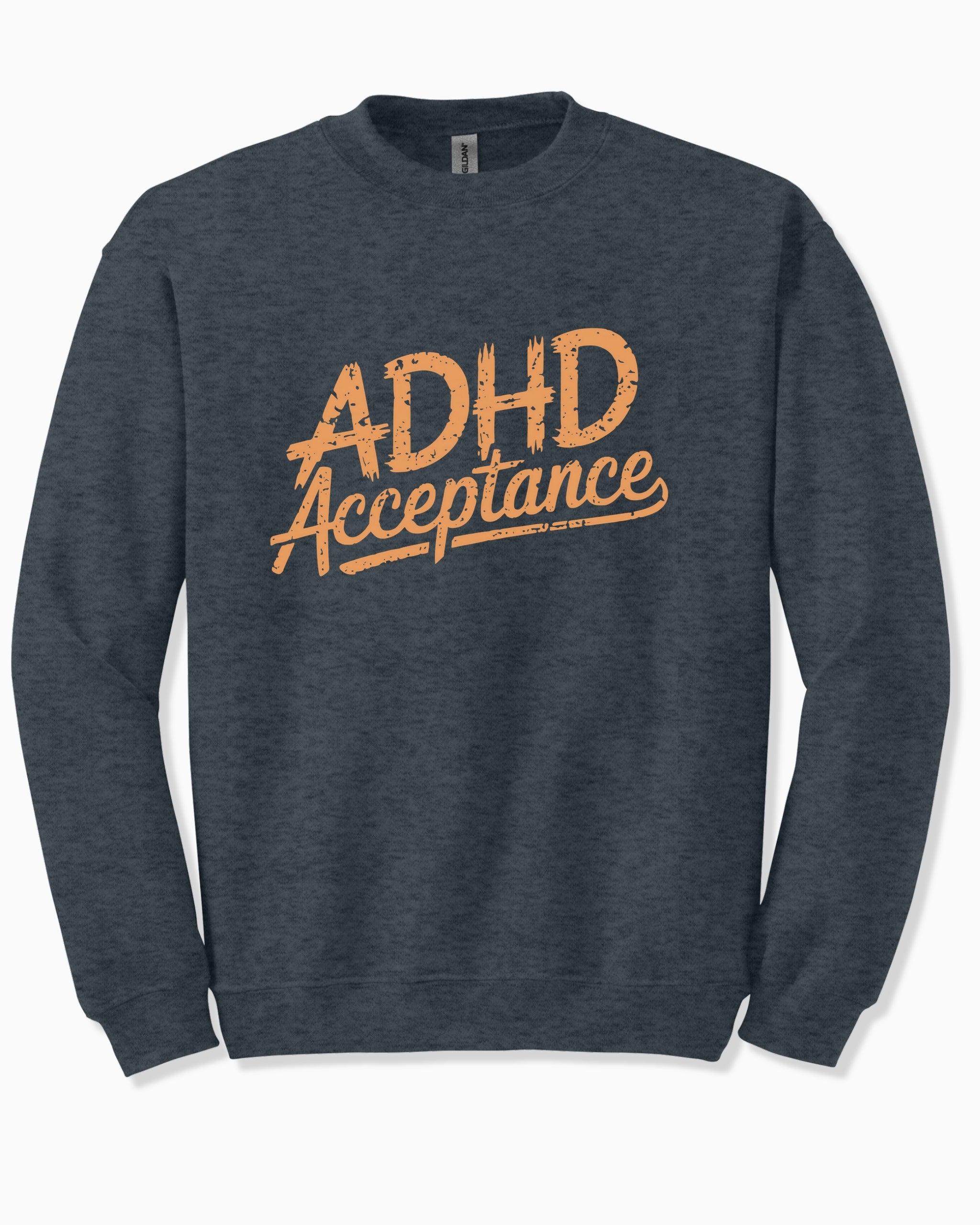 ADHD Acceptance Grunge Style Sweatshirt