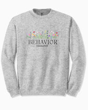 Behavior Therapist Floral Sweatshirt