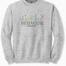 Autism Sweatshirt - Behavior Therapist Floral Sweatshirt - Daily Bloom