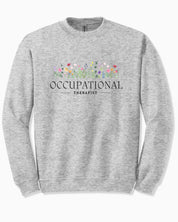 Occupational Therapist Floral Sweatshirt