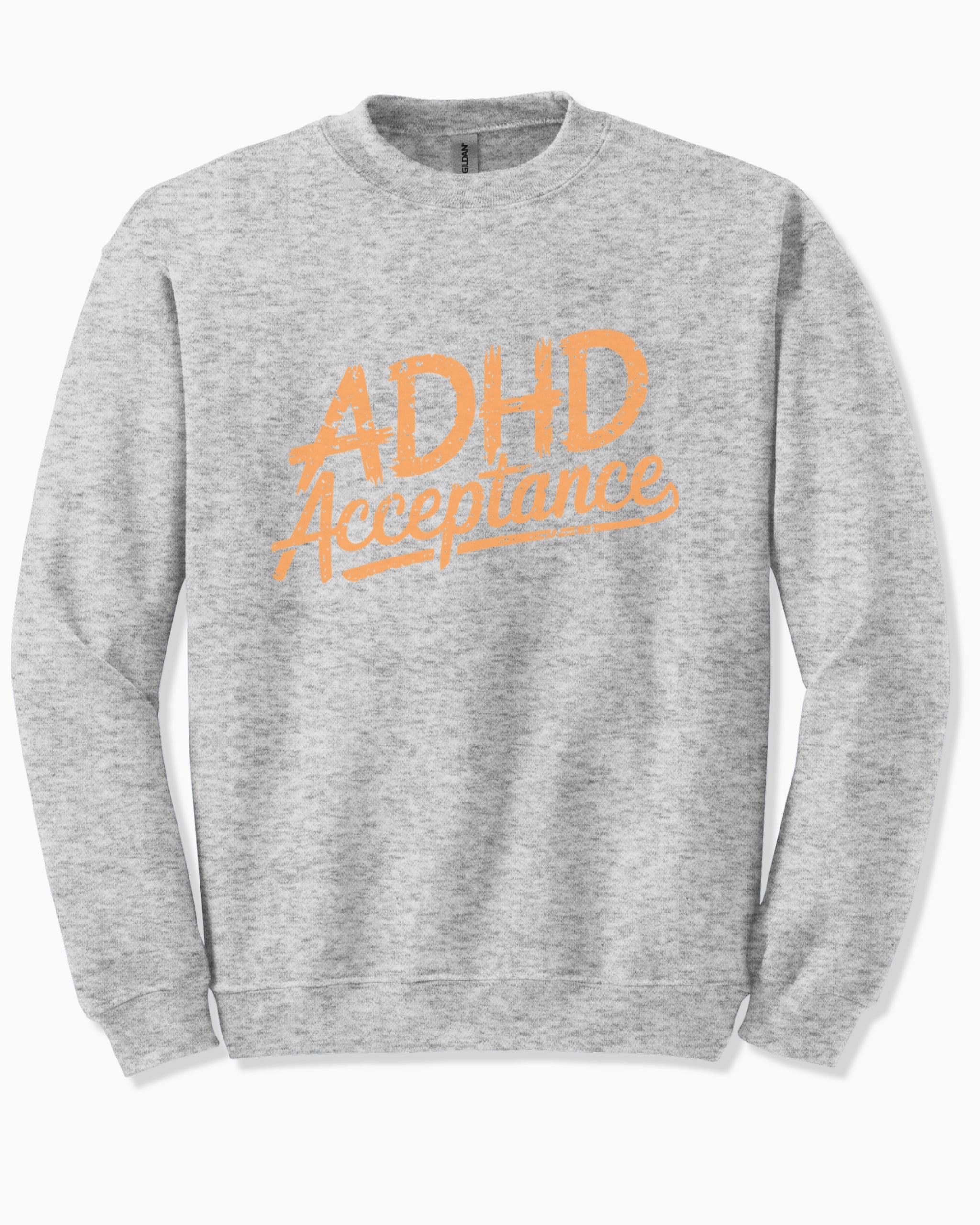 ADHD Acceptance Grunge Style Sweatshirt