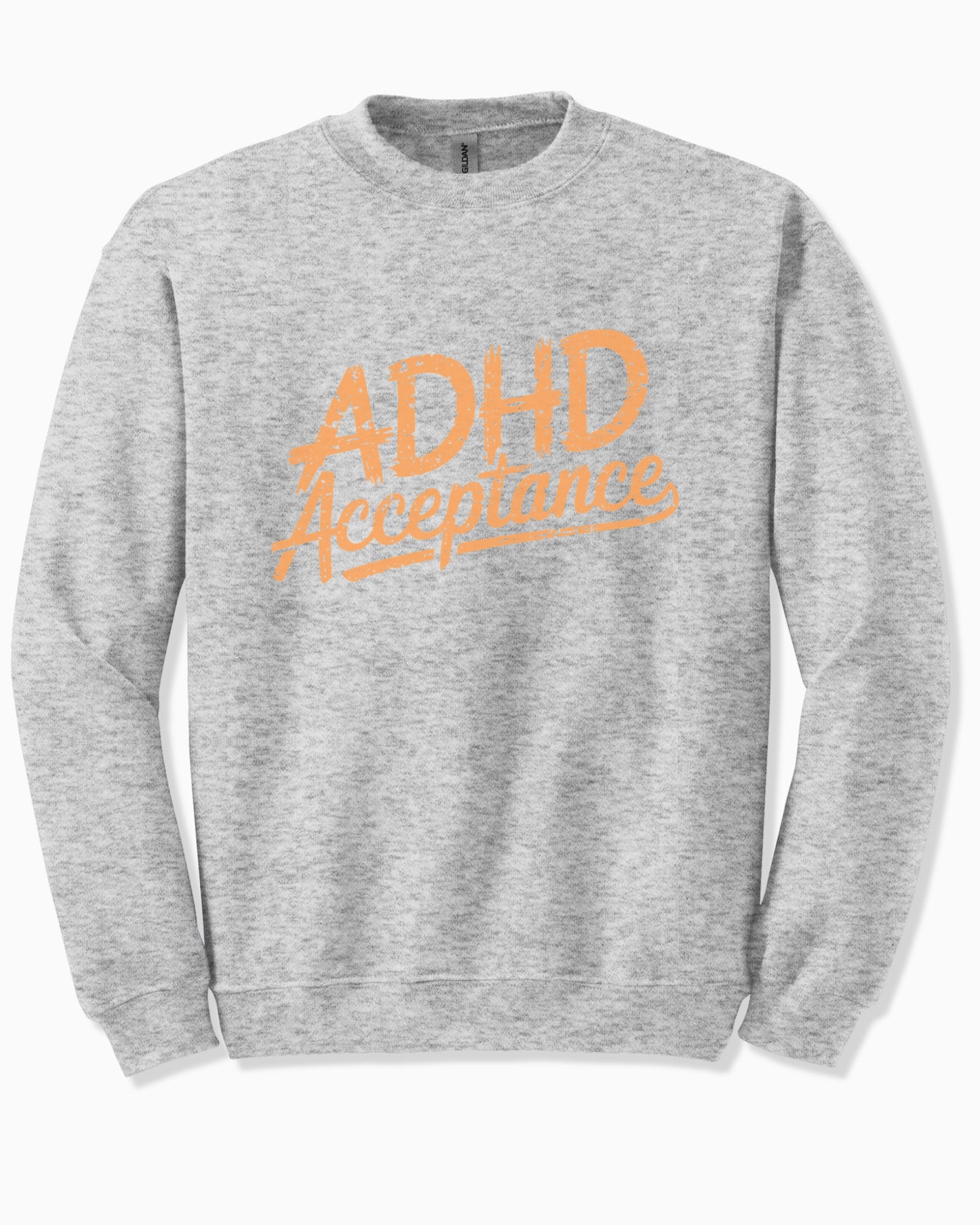 ADHD Acceptance Grunge Style Sweatshirt